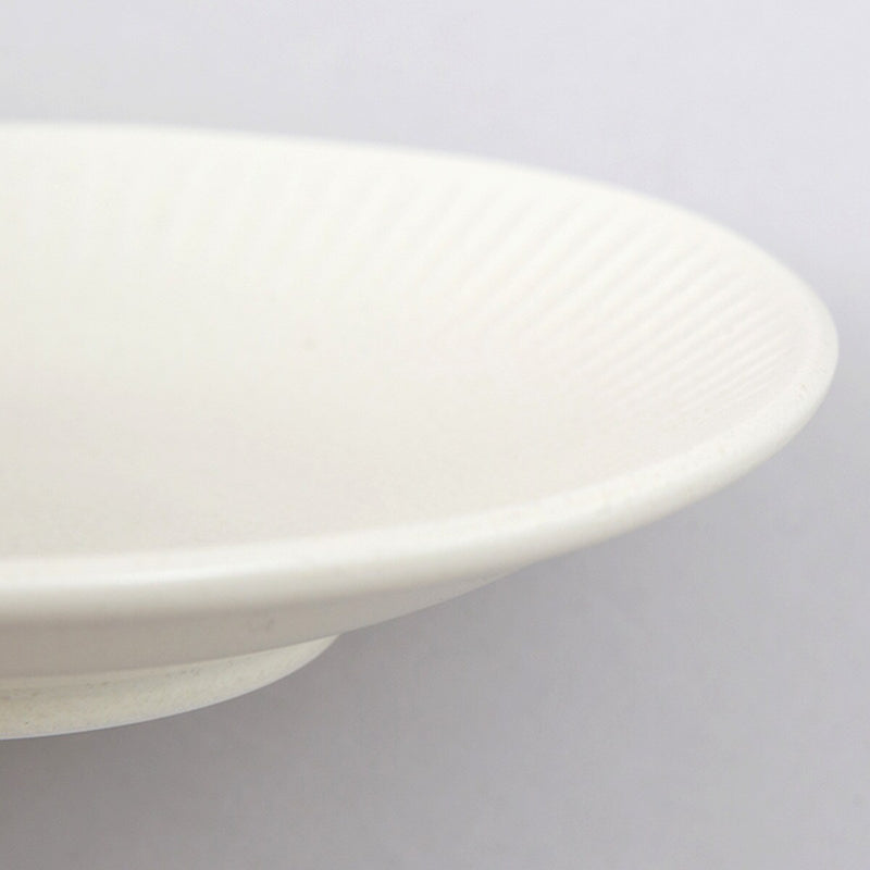 LIGHT WEIGHT ROUND PLATE 12CM WH SG