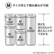 WASHABLE LEVER CANISTER M800mL WH