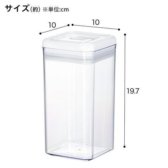 WASHABLE LEVER CANISTER M1200mL WH