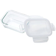 Heat Resistant Glass Storage Container 370ml Rectangular