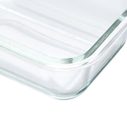 Heat Resistant Glass Storage Container 370ml Rectangular