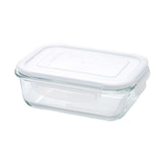 Heat Resistant Glass Storage Container 650ml Rectangular