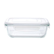 Heat Resistant Glass Storage Container 650ml Rectangular