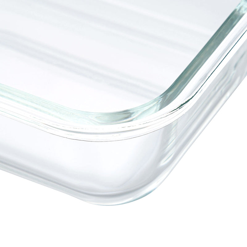 Heat Resistant Glass Storage Container 650ml Rectangular