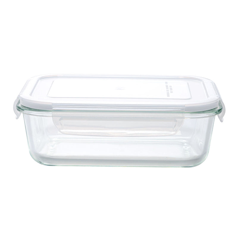Heat Resistant Glass Storage Container 1040ml Rectangular