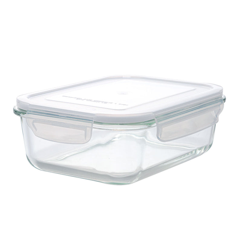 Heat Resistant Glass Storage Container 1040ml Rectangular