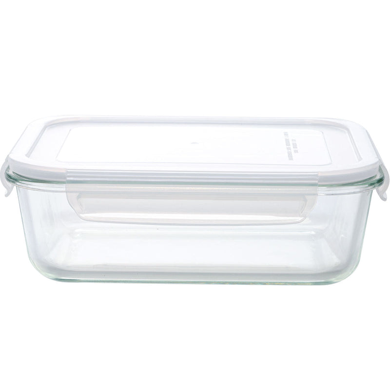 Heat Resistant Glass Storage Container 1500ml Rectangular