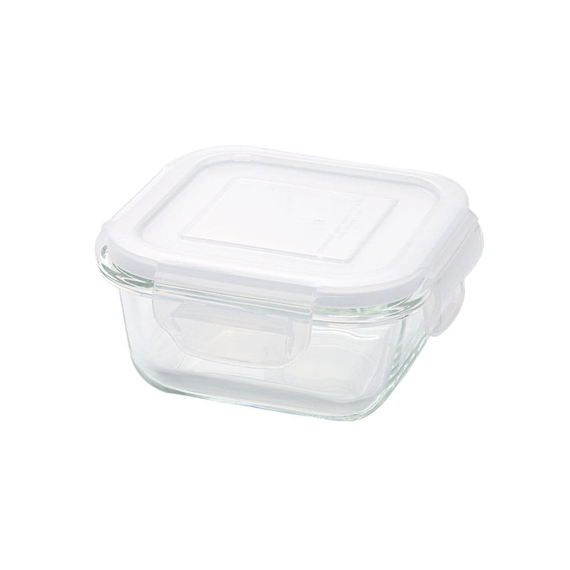 HEAT RESISTANT GLASS STORAGE CONTAINER 300ML Square