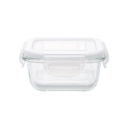 HEAT RESISTANT GLASS STORAGE CONTAINER 300ML Square