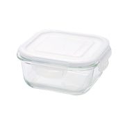 HEAT RESISTANT GLASS STORAGE CONTAINER 510ML Square