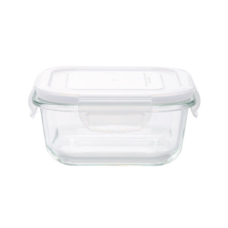 HEAT RESISTANT GLASS STORAGE CONTAINER 510ML Square