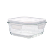 HEAT RESISTANT GLASS STORAGE CONTAINER 510ML Square