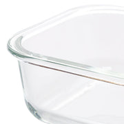 HEAT RESISTANT GLASS STORAGE CONTAINER 510ML Square