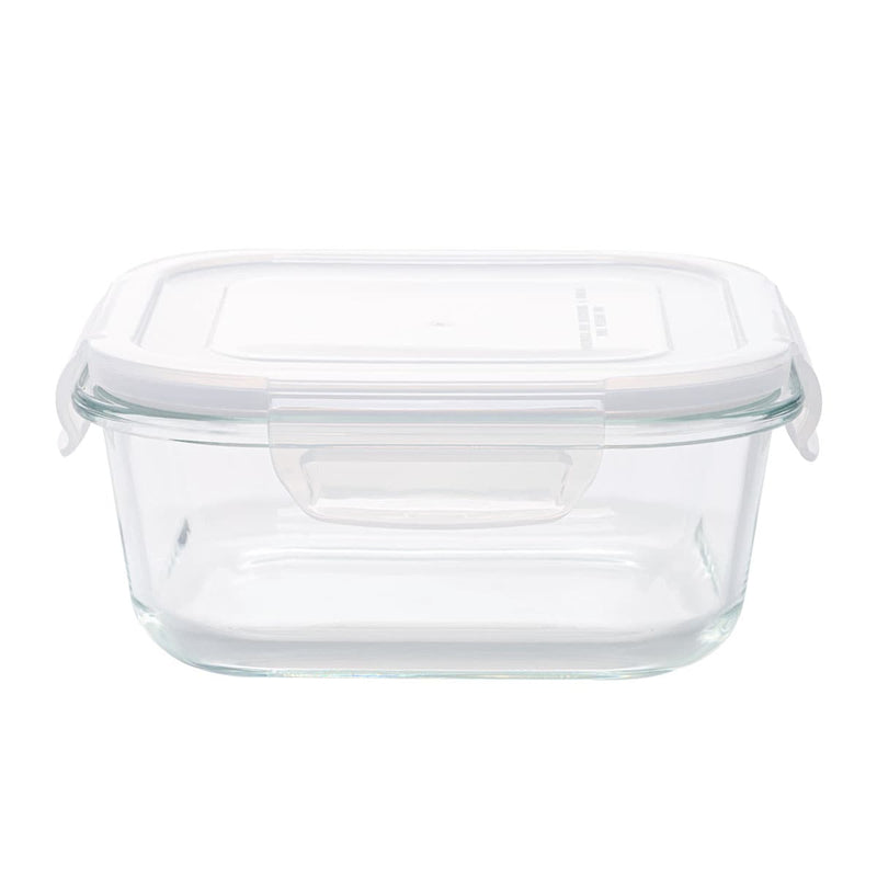 HEAT RESISTANT GLASS STORAGE CONTAINER 780ML Square