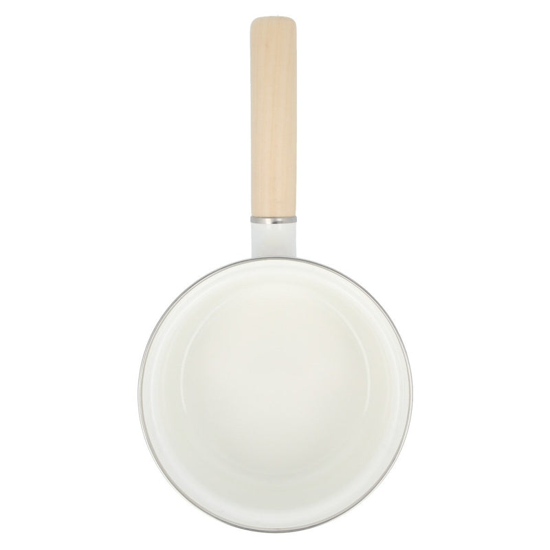 ENAMEL SAUCEPAN 14cm WH