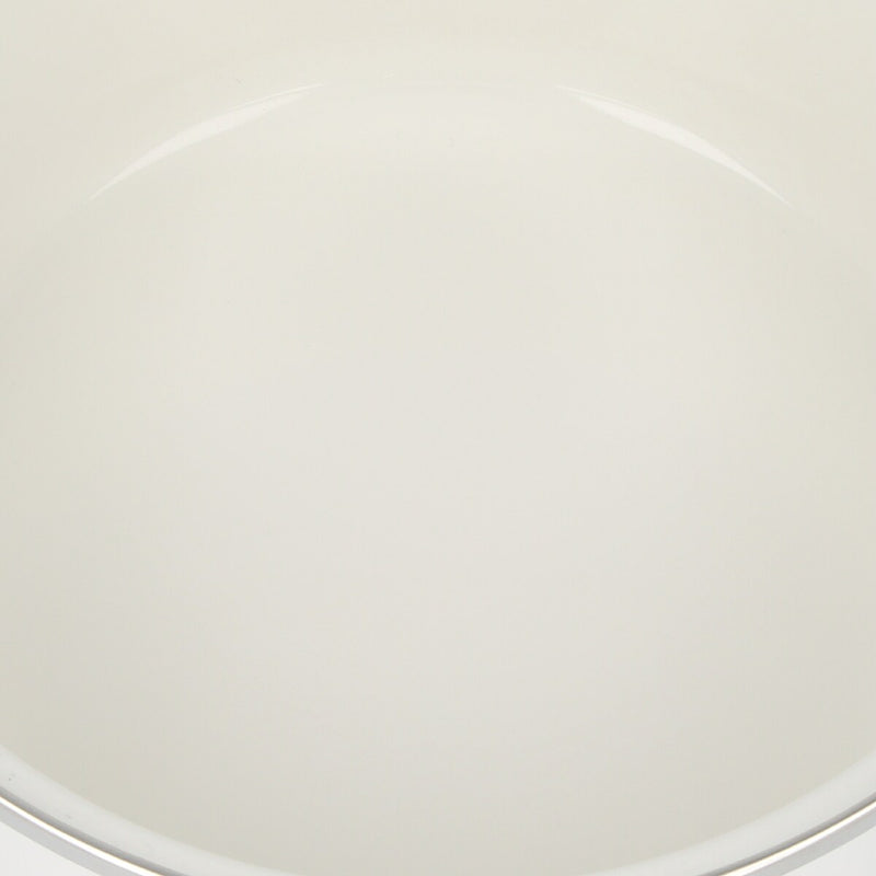 ENAMEL CASSEROLE 20cm WH