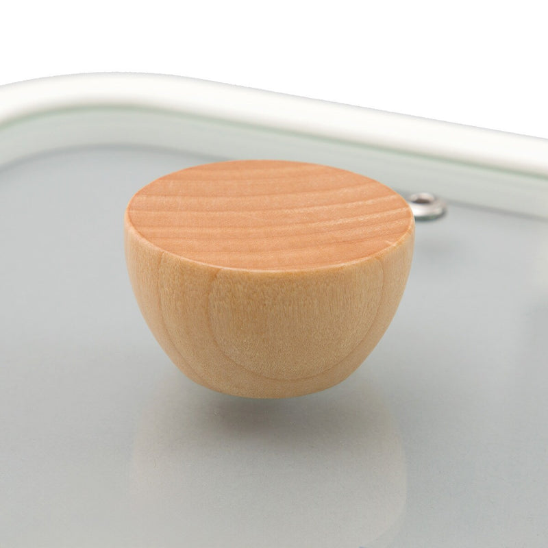 SQUARE ENAMEL POT 20CM