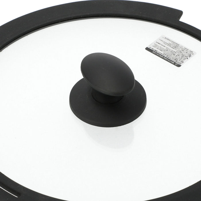 SILICONE GLASS LID 28CM TORERU
