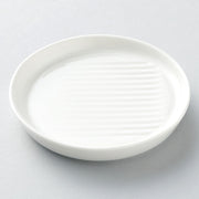 ROUND SAUCE PLATE BEACH CW111