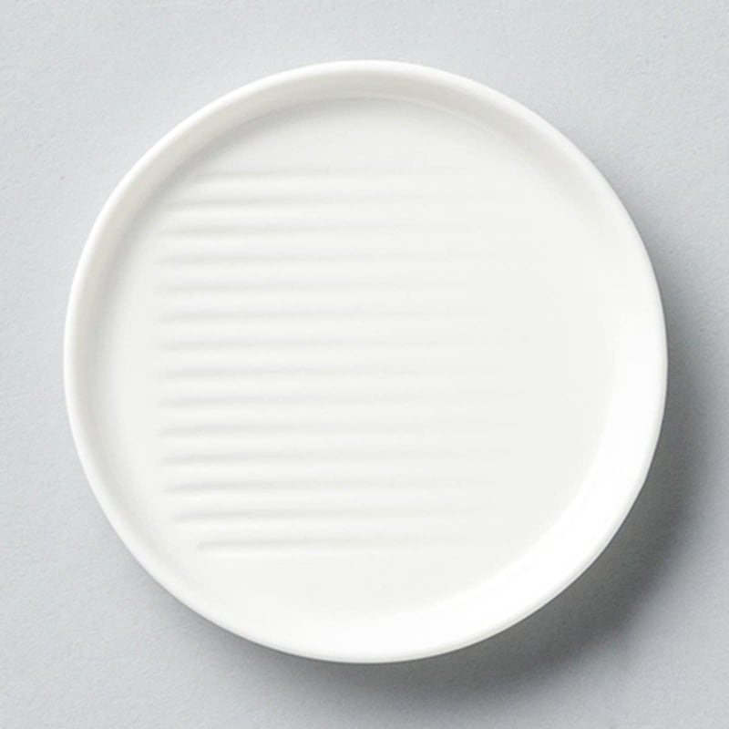 ROUND SAUCE PLATE BEACH CW111