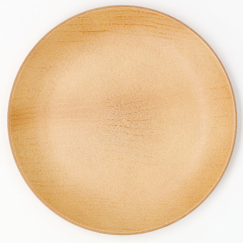 WATER-REPELLENT 18CM PLATE WOOD LIKE NA