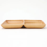 WATER-REPELLENT 24CM LUNCH PLATE WOOD LIKE NA