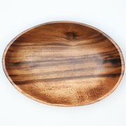 Acacia Oval Plate 25Cm