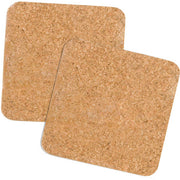 Cork Mat 2P 14X14Cm