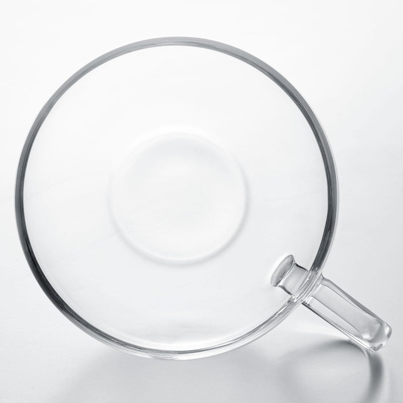 Heat-Resistant Glass Cup&Saucer 300ml Mc-03
