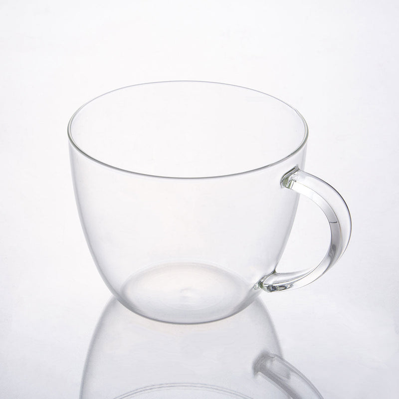 Heat-Resistant Glass Mugcup 300ml Dg806-1