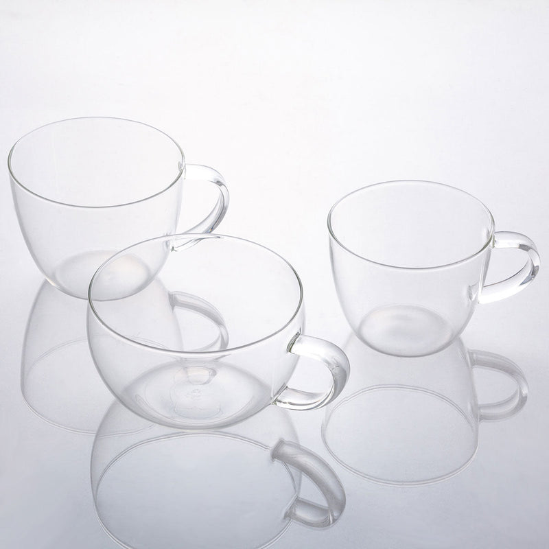 Heat-Resistant Glass Mugcup 300ml Dg806-1