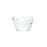 HEAT RESISTANT GLASS SINGLE SPOUT BOWL 100ML