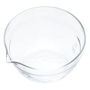 HEAT RESISTANT GLASS SINGLE SPOUT BOWL 200ML