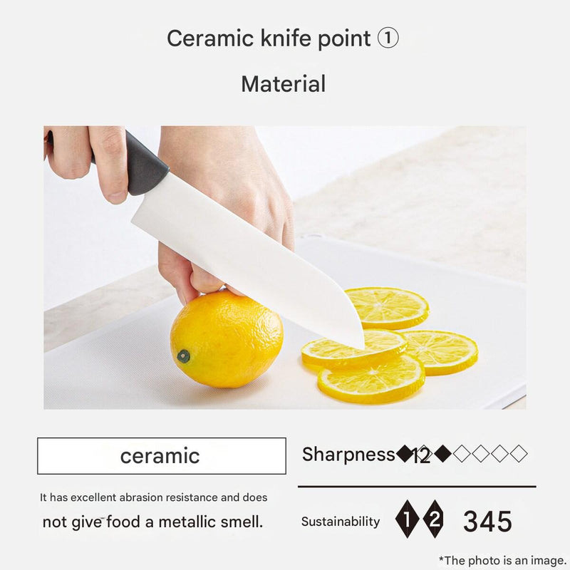 4.7 INCH BLACK CERAMIC KNIFE KY021