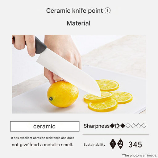 4.7 INCH BLACK CERAMIC KNIFE KY021