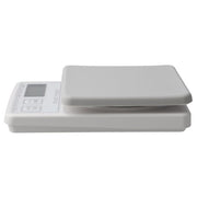 KITCHEN SCALE 3KG SQ W/COVER GY