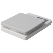 KITCHEN SCALE 3KG SQ W/COVER GY