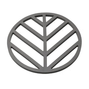 MAGNET SILICONE TRIVET LEAF DGY