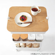 NON-SLIP WOOD TRAY FOR STEEL WAGON TOROLLEY COMPACT