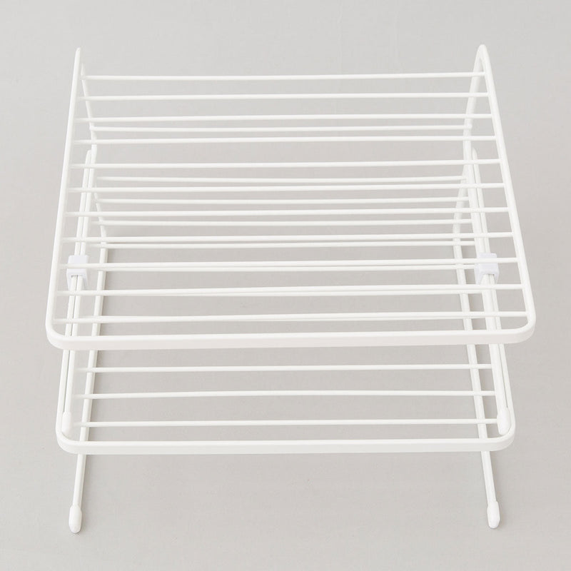 2Tier Plate Rack Flat
