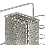 STAINLESS KNIFE&CUTTING BOARD STAND