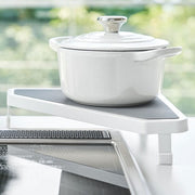 Stove corner rack FLAT WH