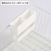 DISH DRAINER 1TIER PP-1R WH
