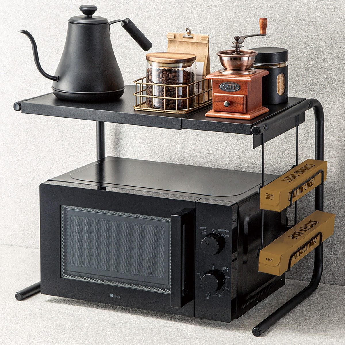 EXPANSION RANGE RACK ER-4464 BK — NITORI INDIA
