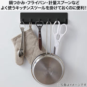 Magnet kitchen tool hook FLAT BK