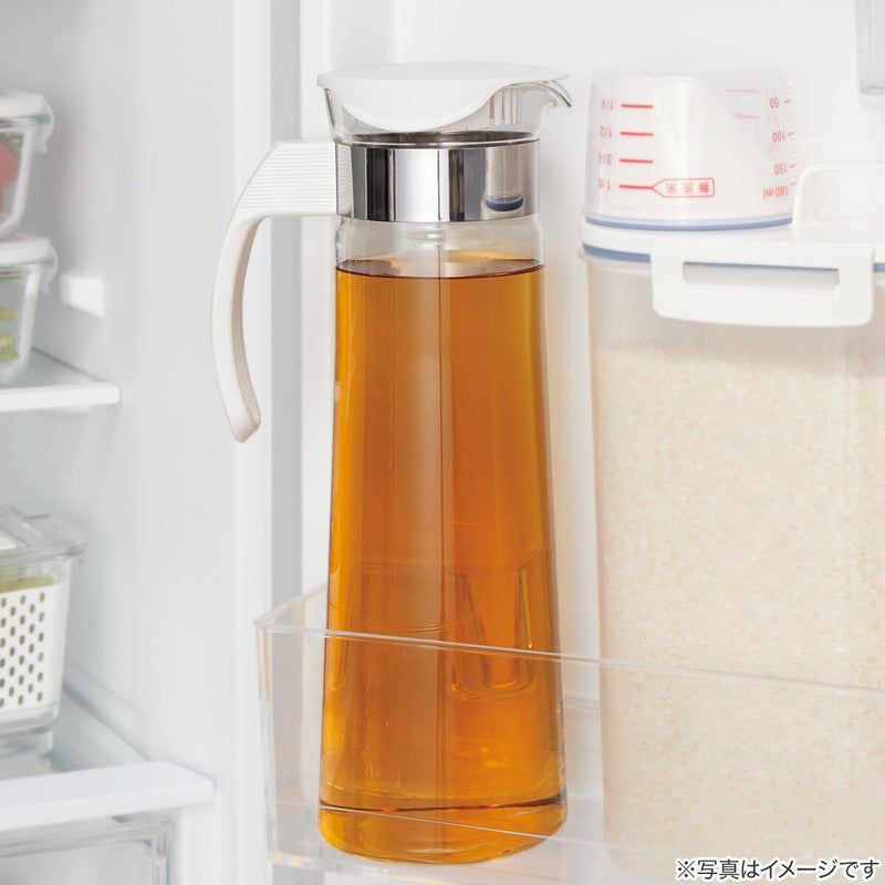 REFRIGERATOR SLIM GLASS POT 1.4L