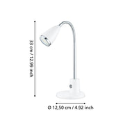 Table Lamp Stand GU10 WH EG