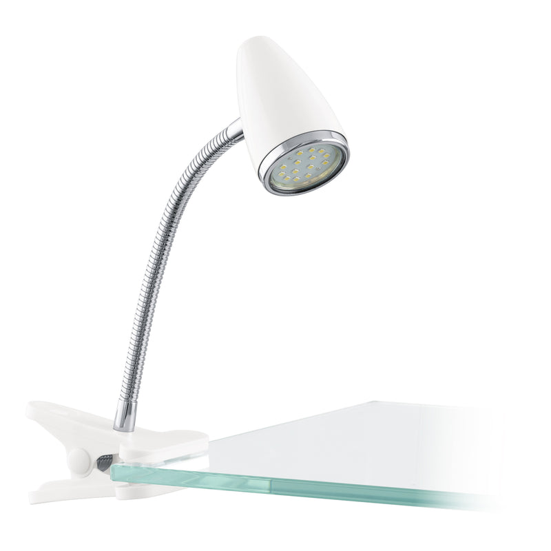 Table Lamp Clamp GU10 WH EG