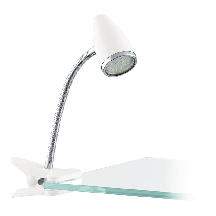 Table Lamp Clamp GU10 WH EG