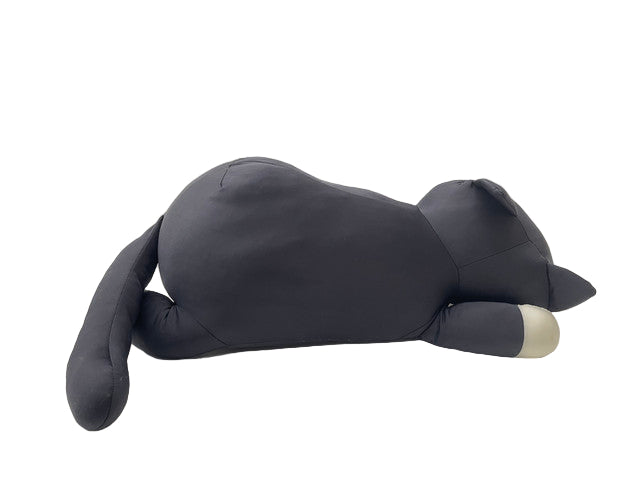 NC BODY PILLOW POLAR CAT M BK